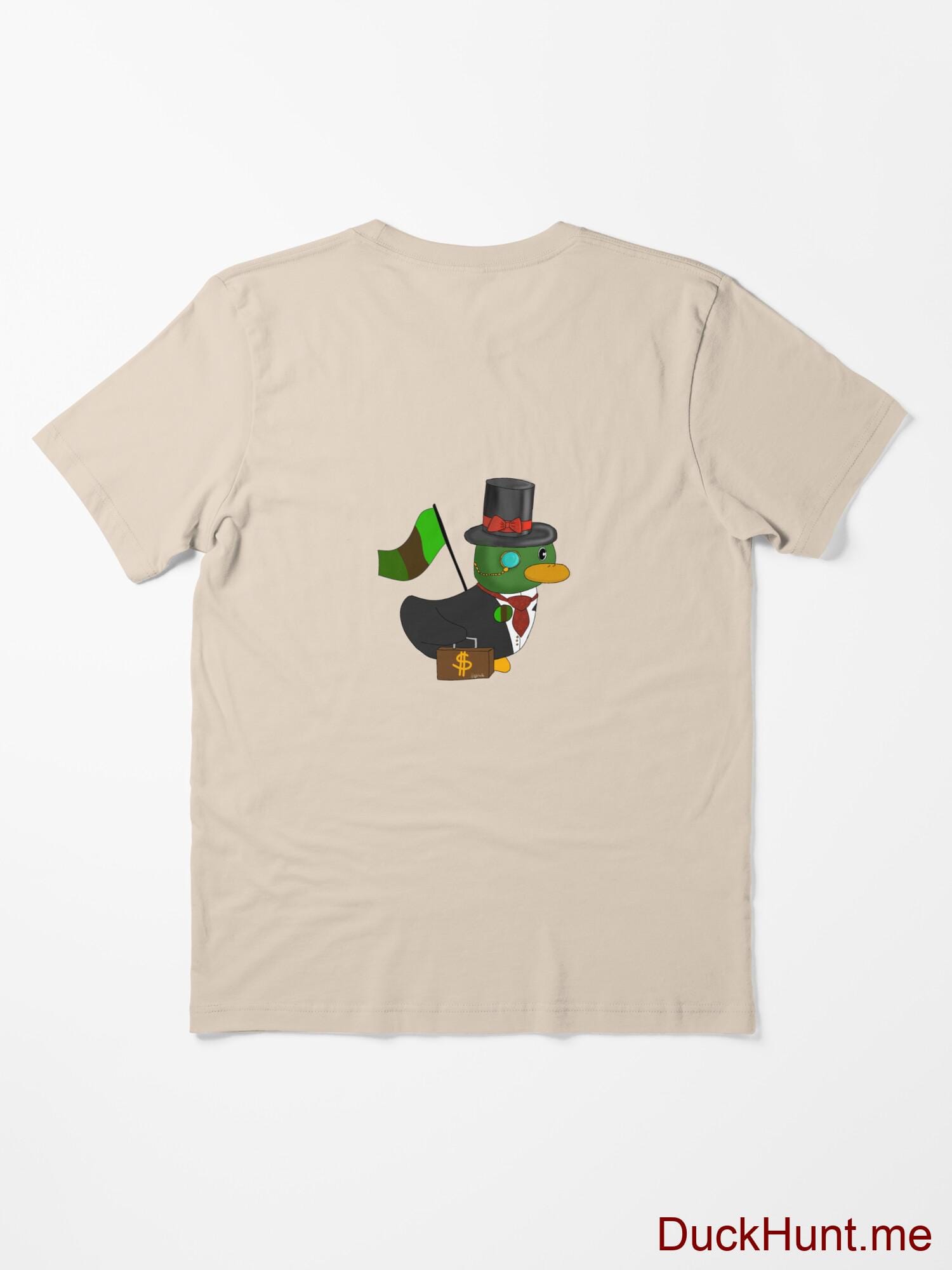 Golden Duck Creme Essential T-Shirt (Back printed) alternative image 1