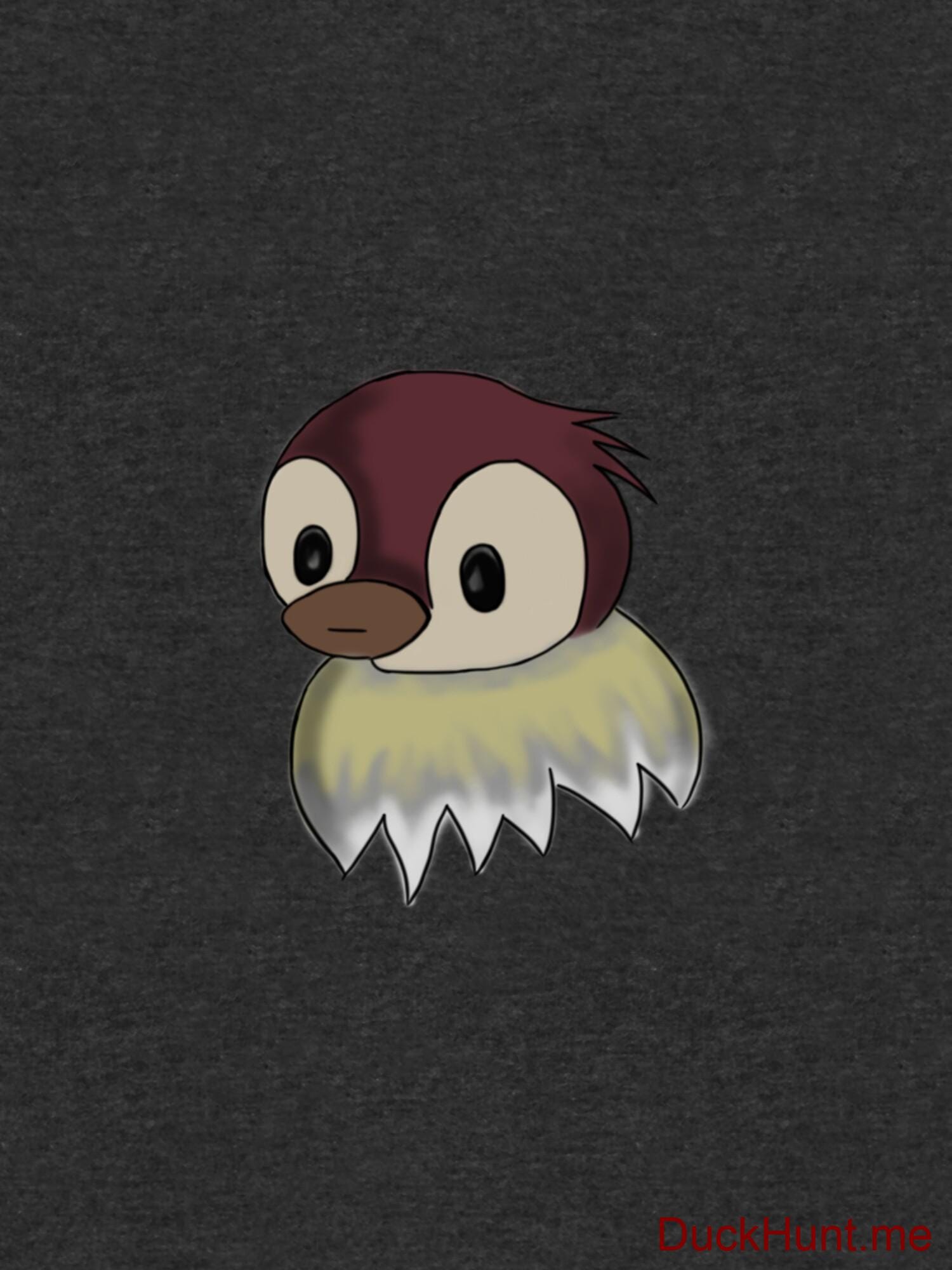 Ghost Duck (fogless) Charcoal Lightweight Hoodie (Back printed) alternative image 2