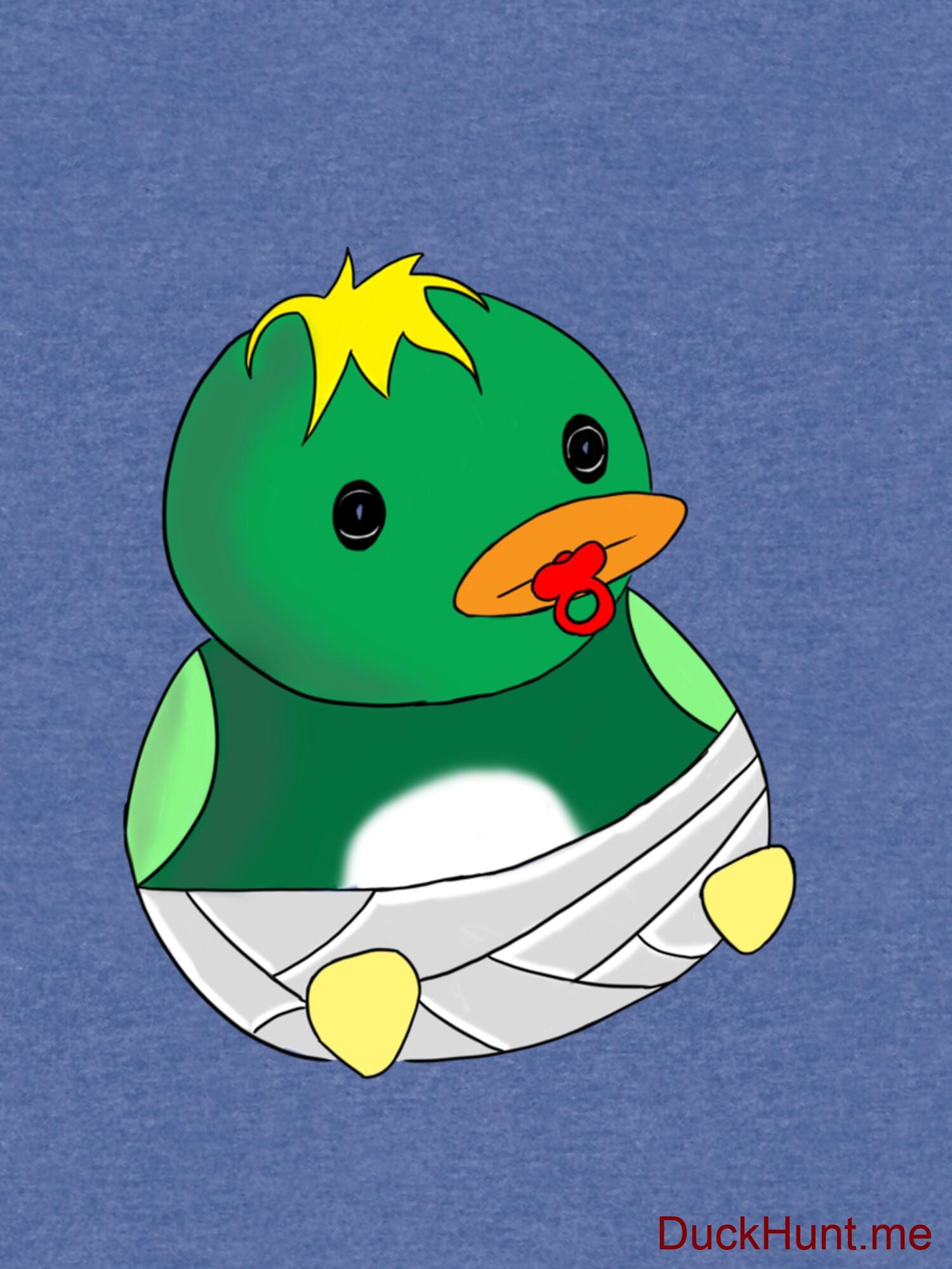 Baby duck Royal Lightweight Hoodie (Front printed) alternative image 2