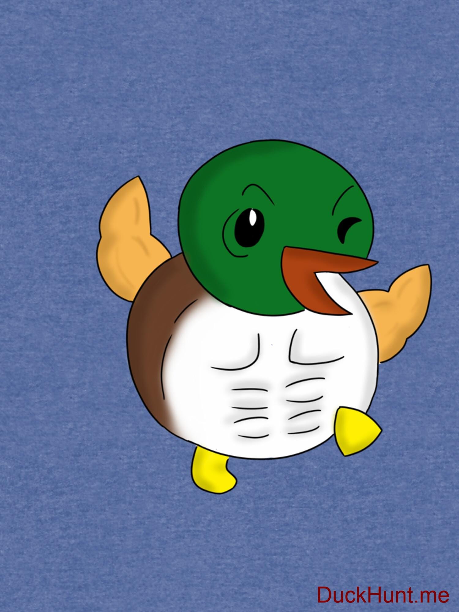 Super duck Royal Lightweight Hoodie (Front printed) alternative image 2