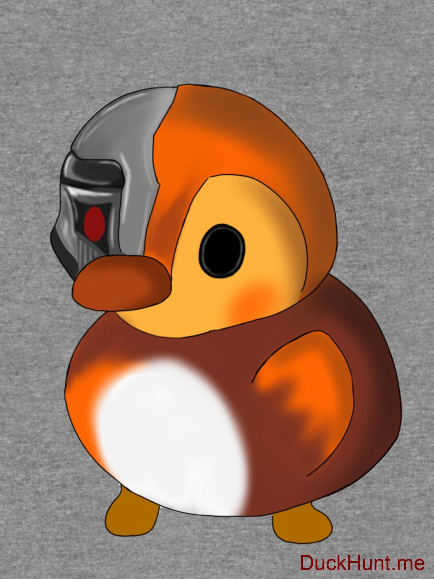 Mechanical Duck Grey Lightweight Hoodie (Front printed) alternative image 2