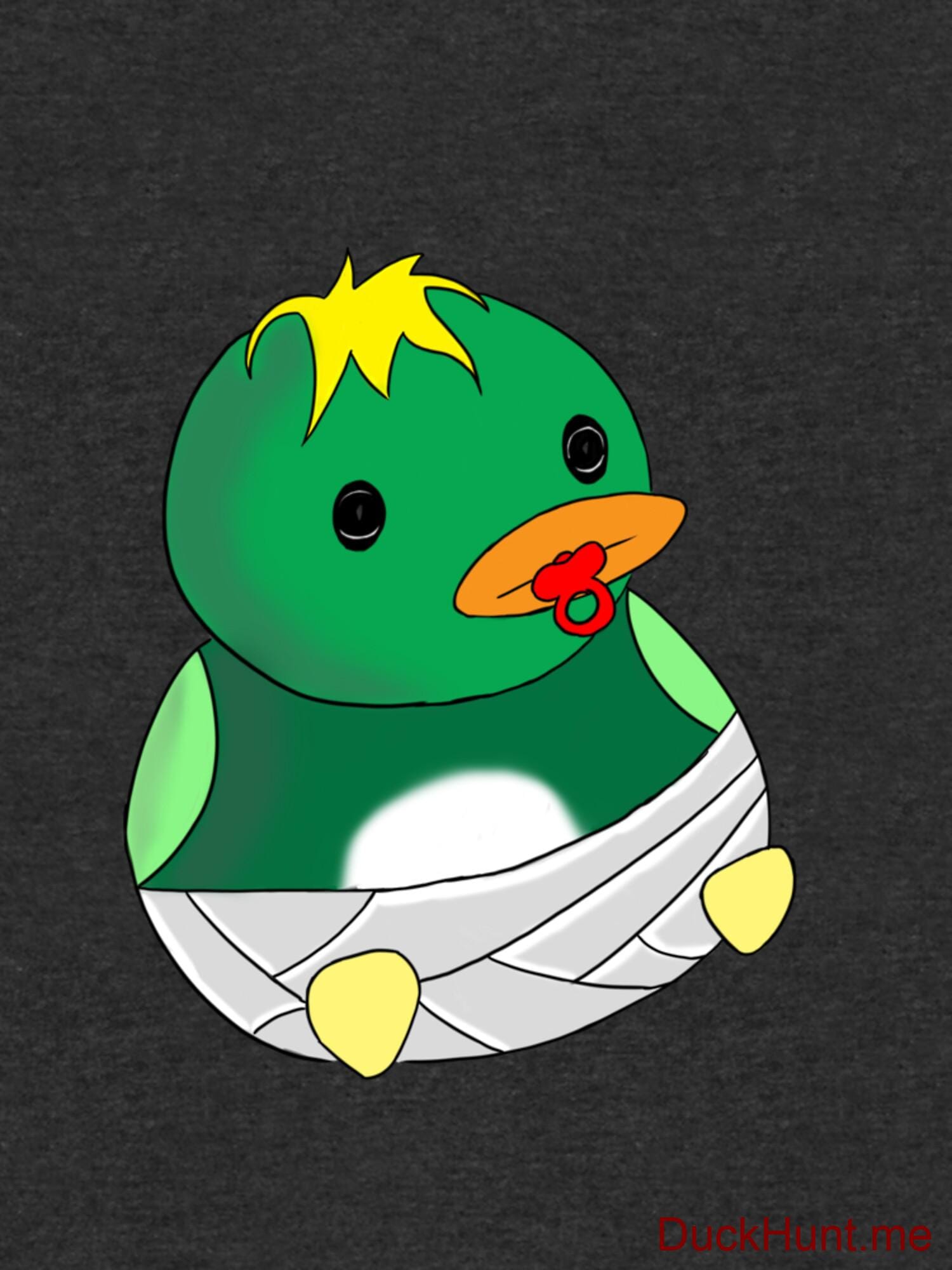 Baby duck Charcoal Lightweight Sweatshirt alternative image 2