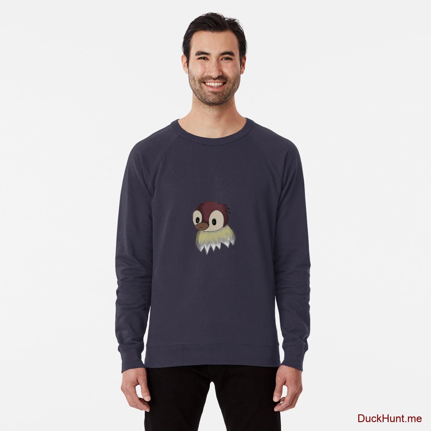 Ghost Duck (fogless) Navy Lightweight Sweatshirt