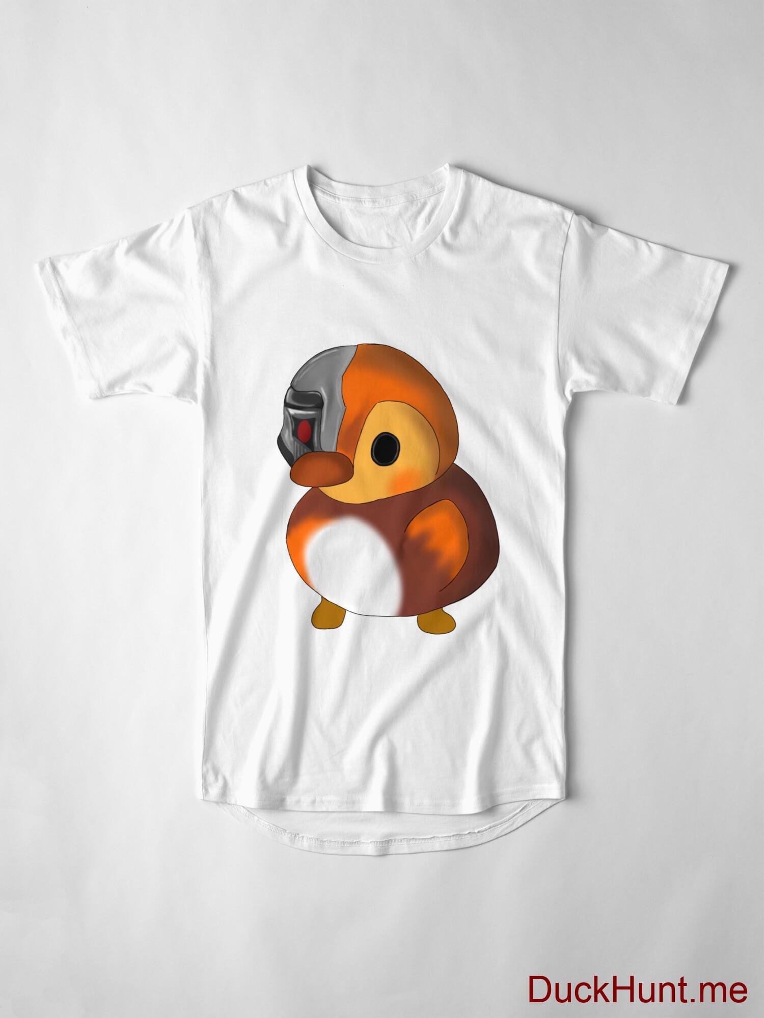 Mechanical Duck White Long T-Shirt (Front printed) alternative image 3