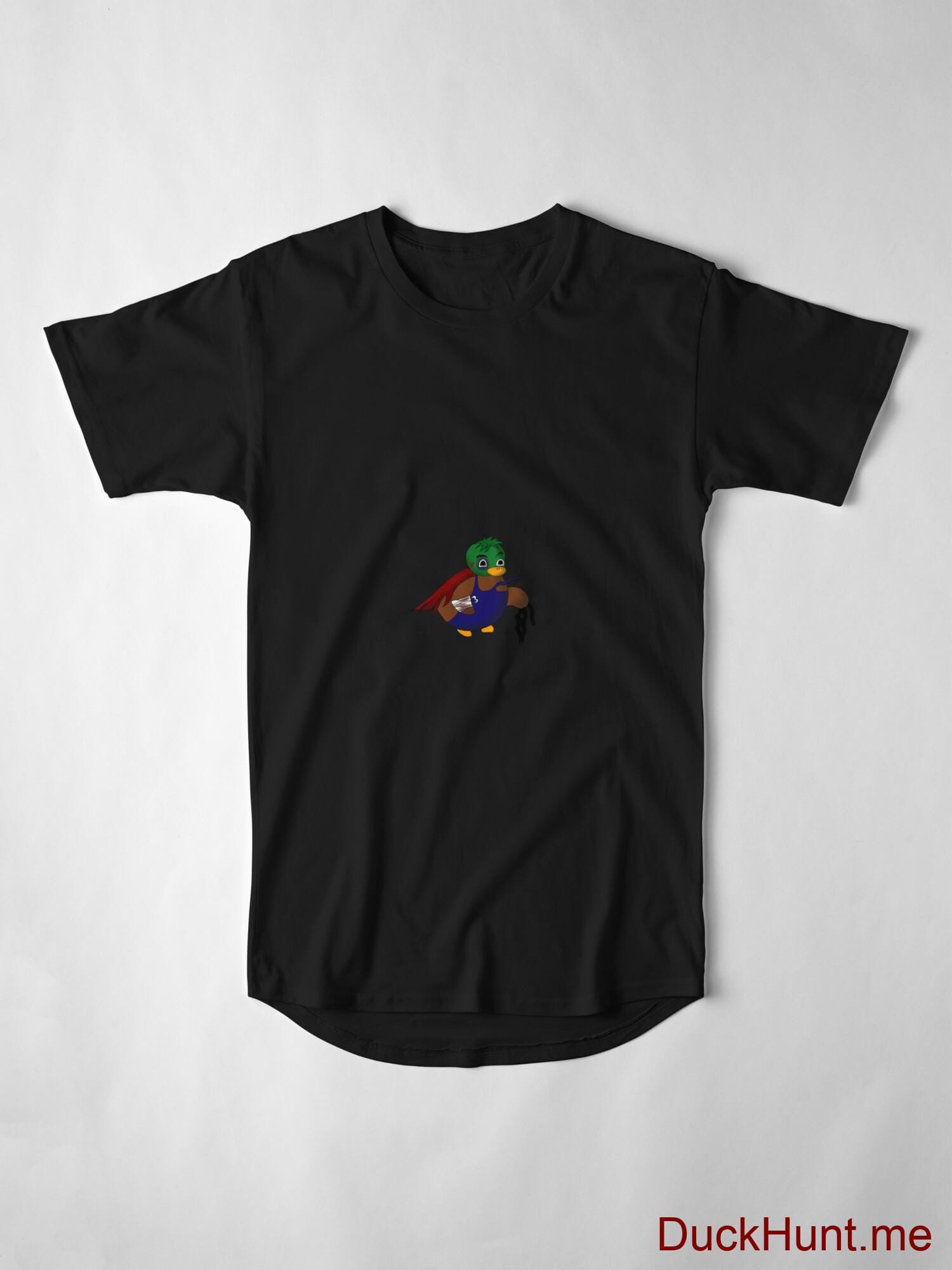 Dead DuckHunt Boss (smokeless) Black Long T-Shirt (Front printed) alternative image 3