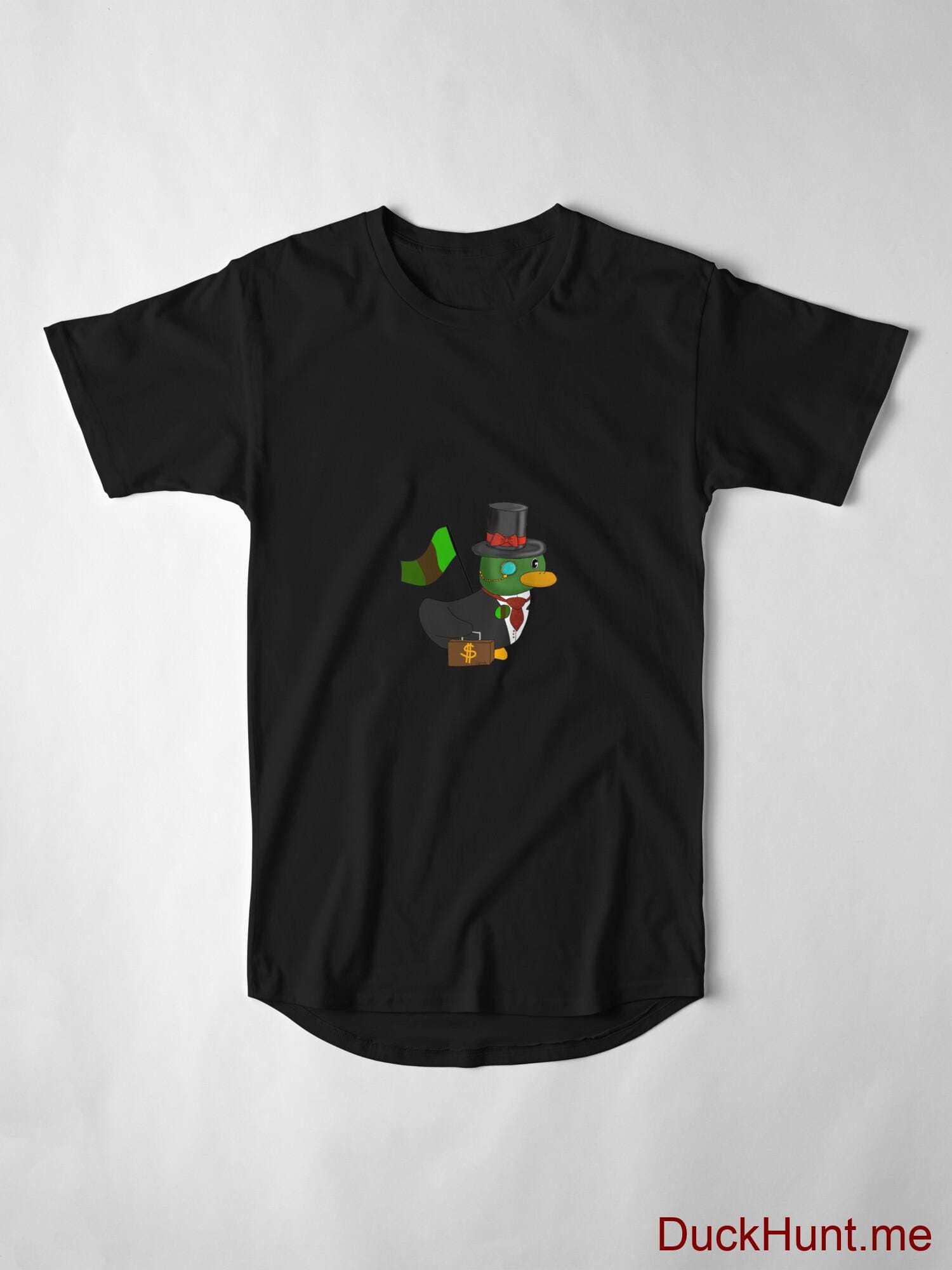 Golden Duck Black Long T-Shirt (Front printed) alternative image 3