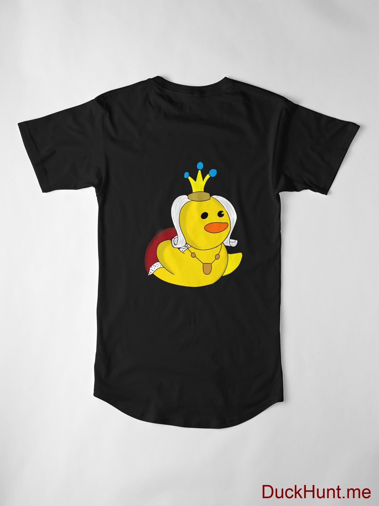 Royal Duck Black Long T-Shirt (Back printed) alternative image 2