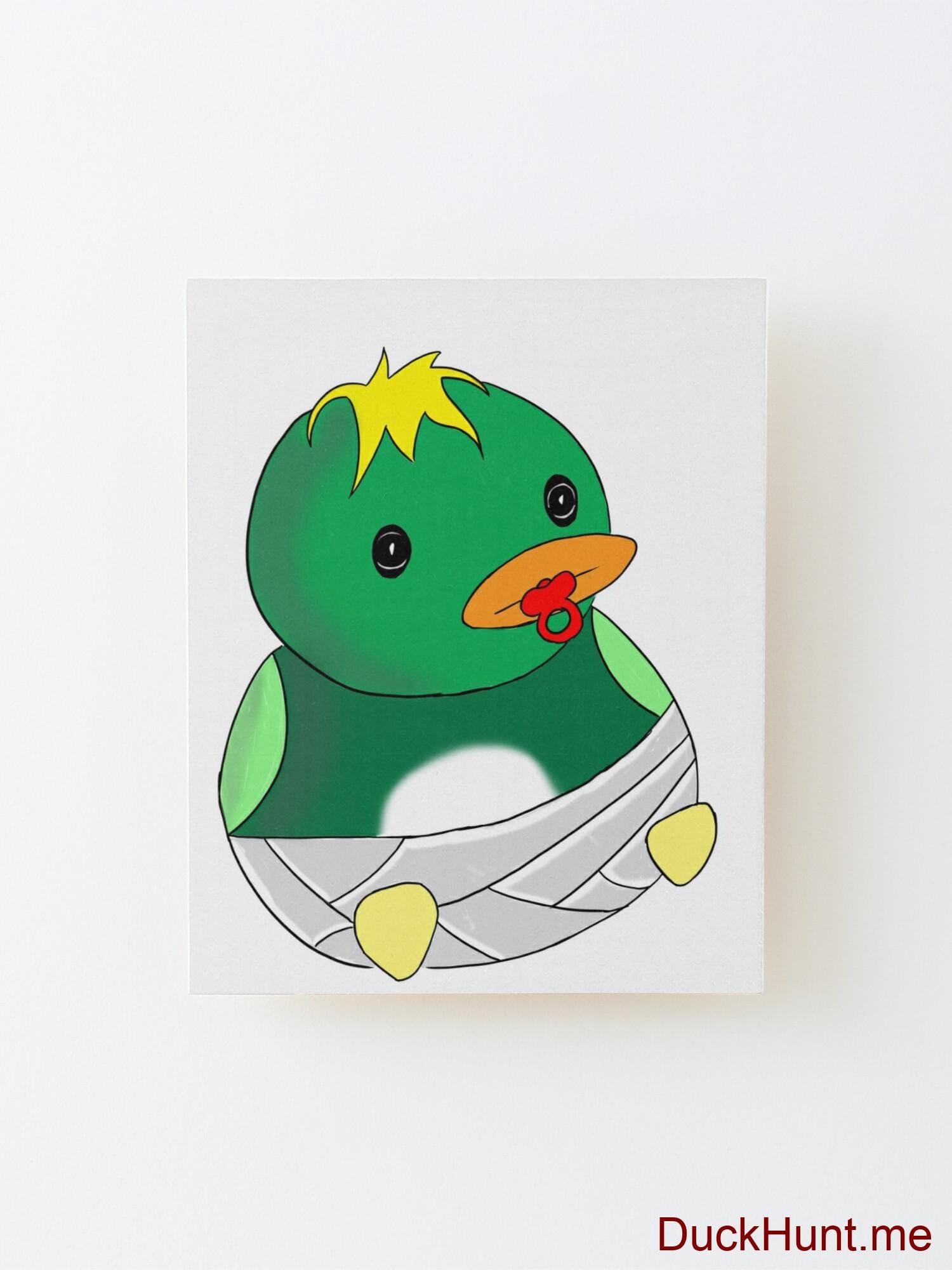 Baby duck Mounted Print alternative image 1