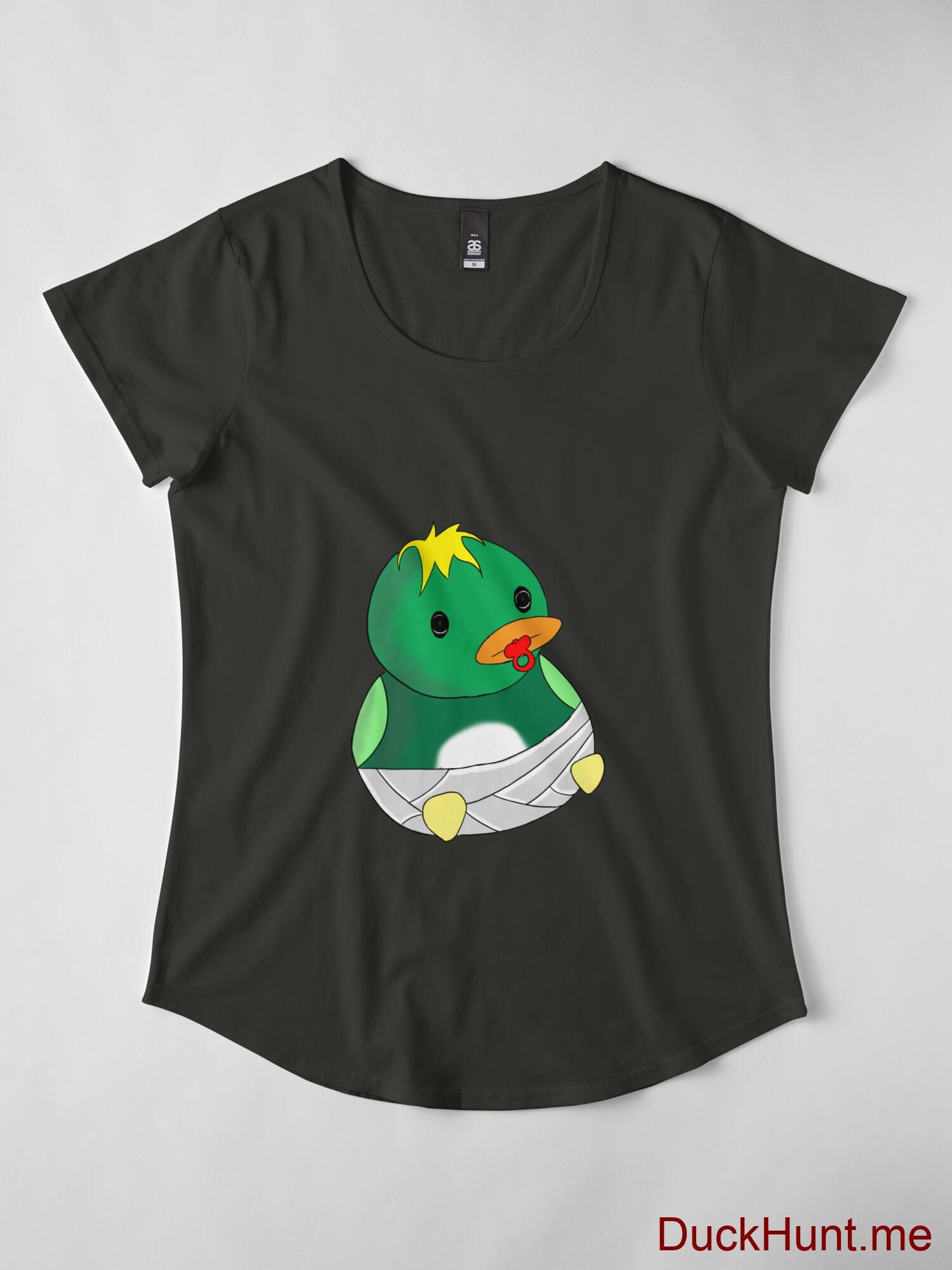 Baby duck Coal Premium Scoop T-Shirt (Front printed) alternative image 3