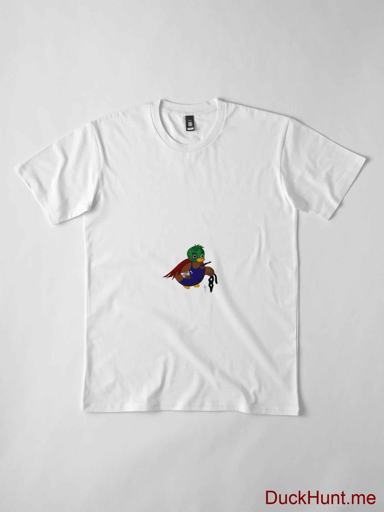 Dead DuckHunt Boss (smokeless) White Premium T-Shirt (Front printed) alternative image 3