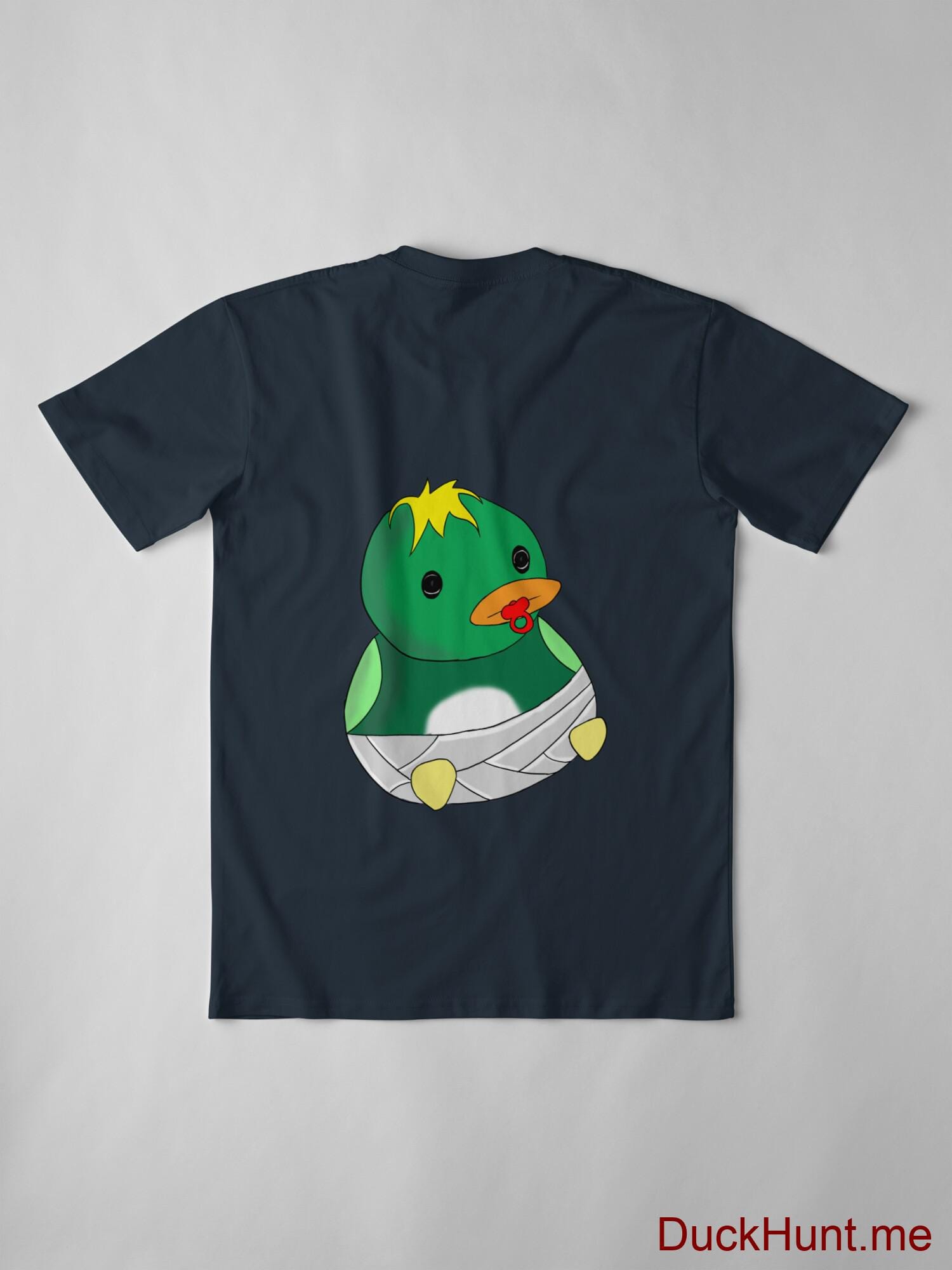 Baby duck Navy Premium T-Shirt (Back printed) alternative image 2