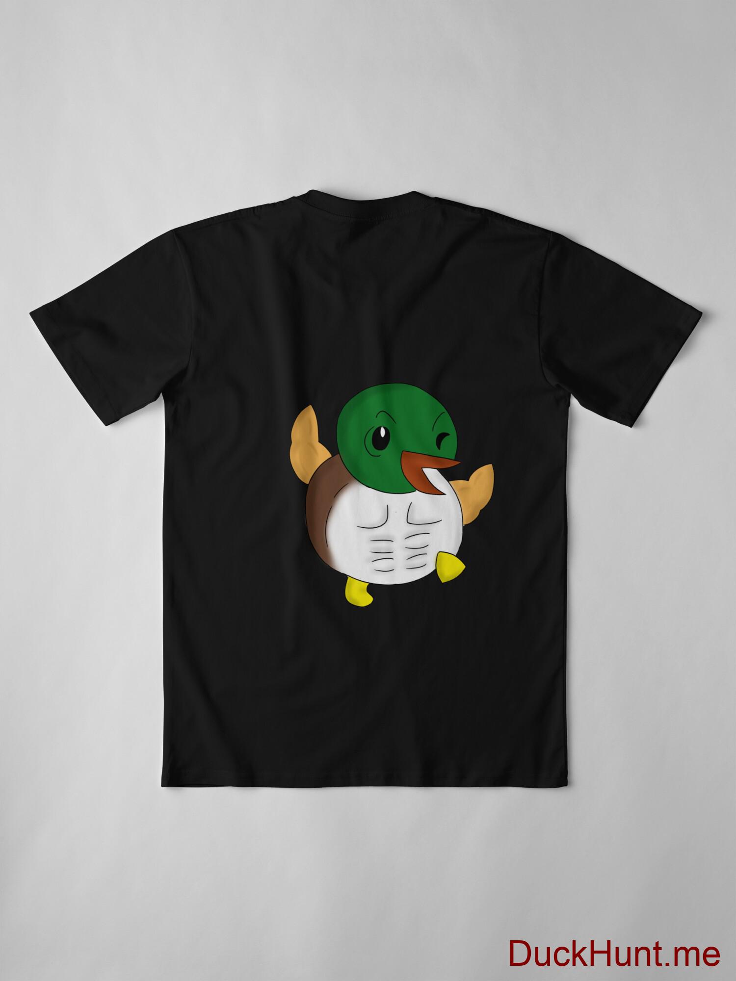 Super duck Black Premium T-Shirt (Back printed) alternative image 2