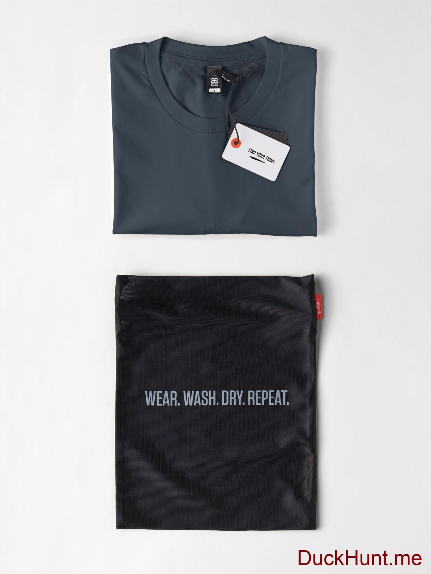 Ghost Duck (fogless) Navy Premium T-Shirt (Front printed) alternative image 5