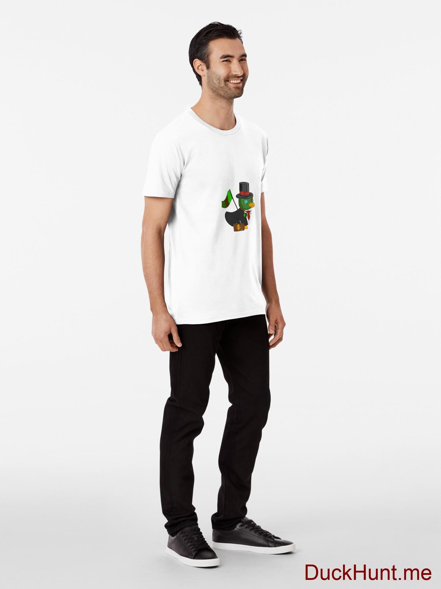 Golden Duck White Premium T-Shirt (Front printed) alternative image 2