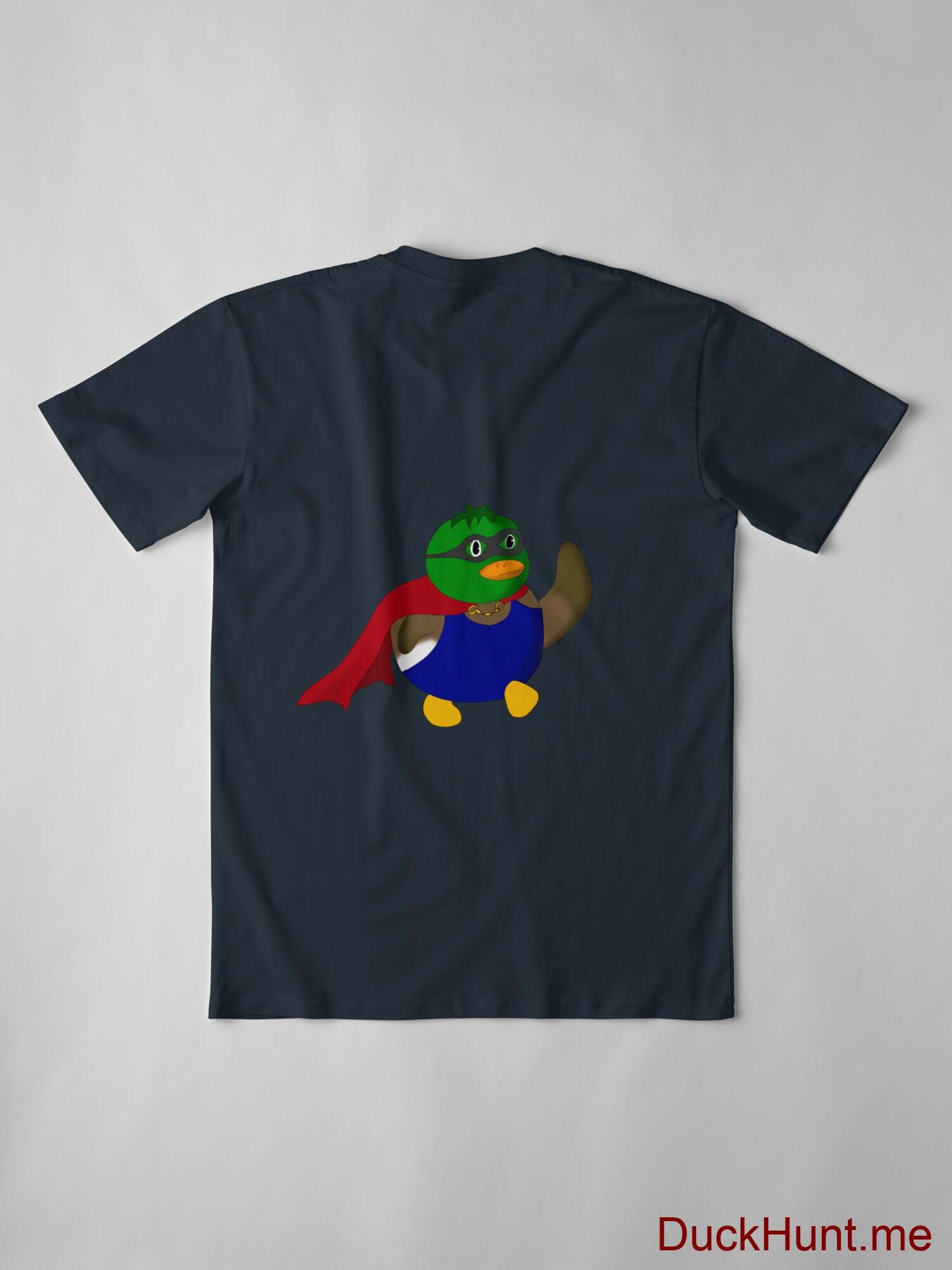 Alive Boss Duck Navy Premium T-Shirt (Back printed) alternative image 2