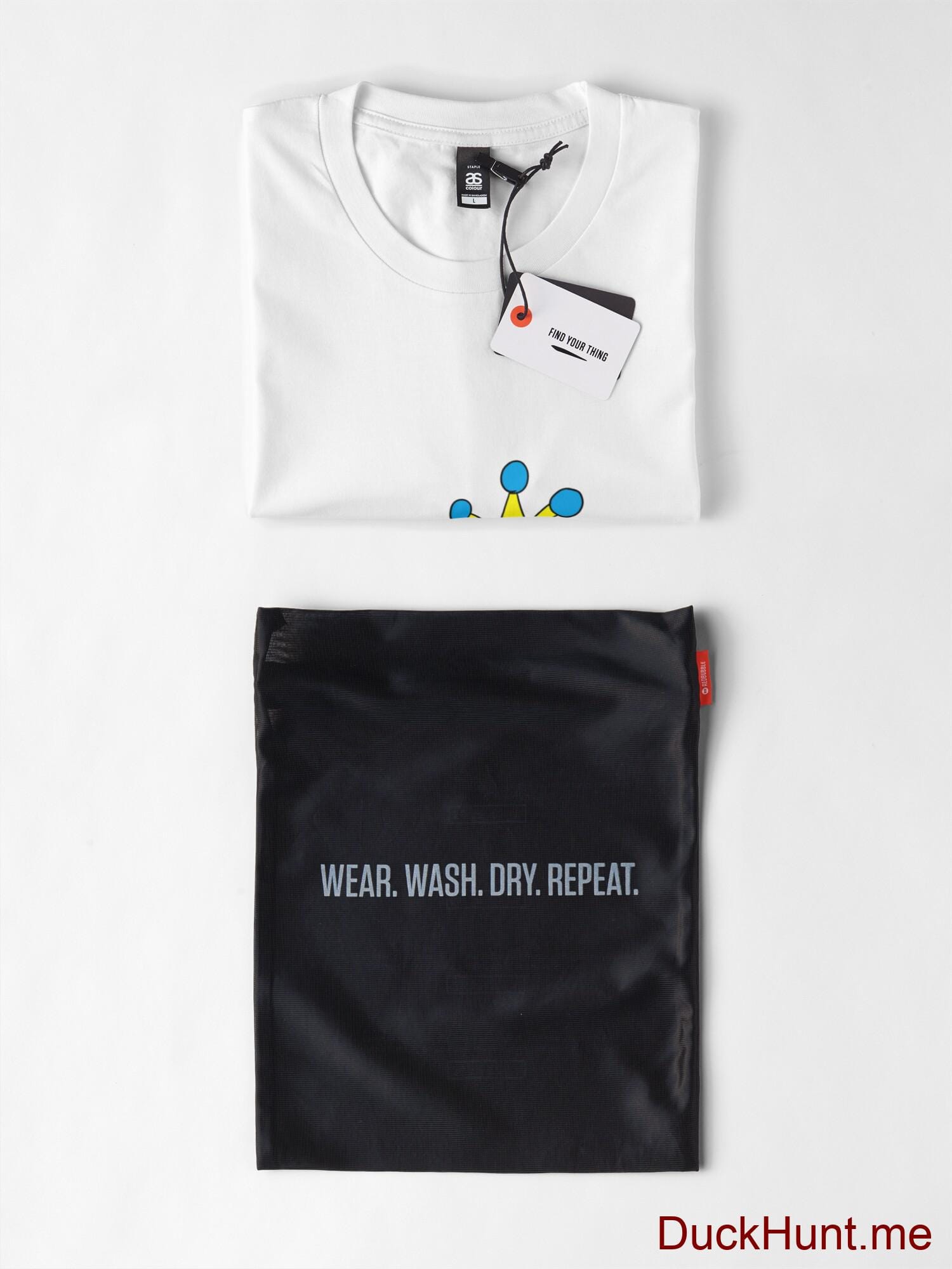 Royal Duck White Premium T-Shirt (Front printed) alternative image 5