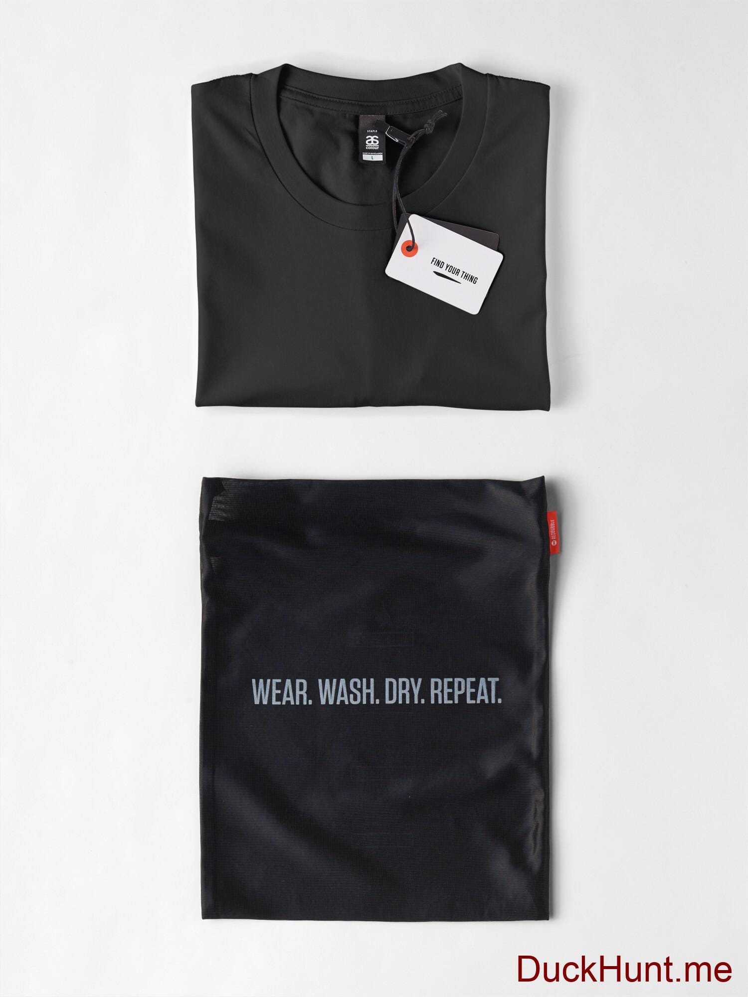 Plastic Duck Black Premium T-Shirt (Front printed) alternative image 5
