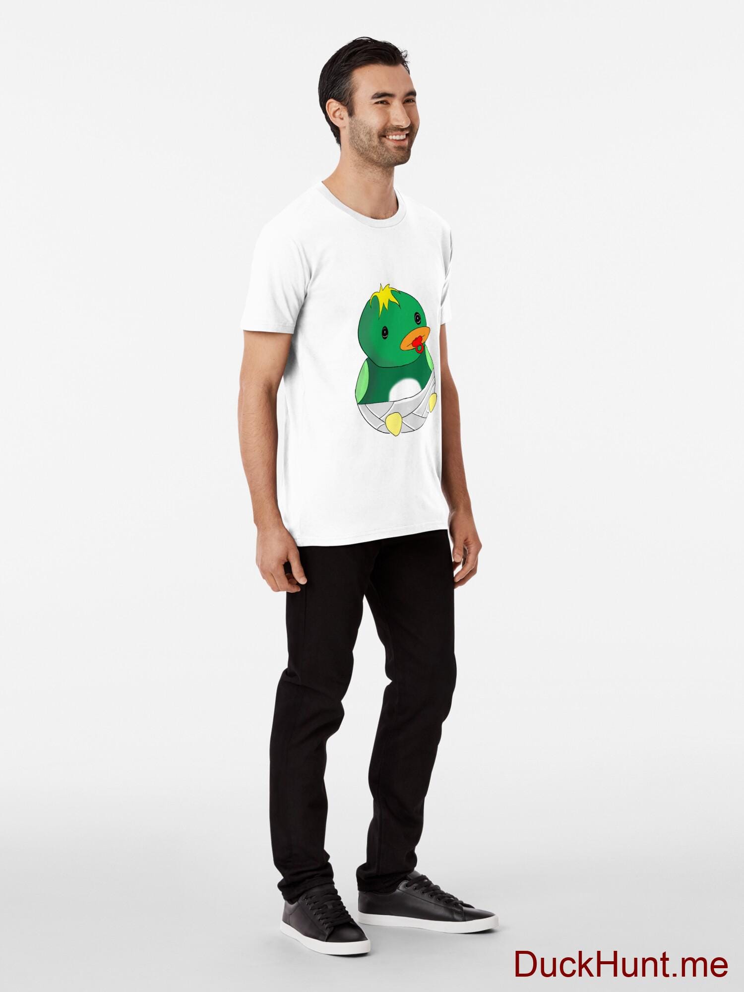 Baby duck White Premium T-Shirt (Front printed) alternative image 2