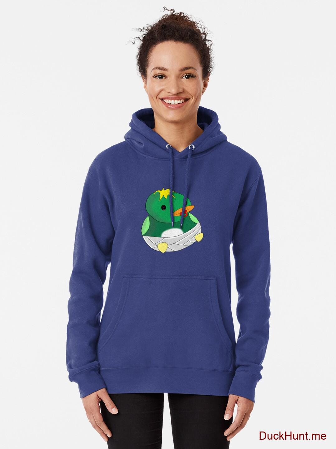 Baby duck Blue Pullover Hoodie (Front printed) alternative image 1