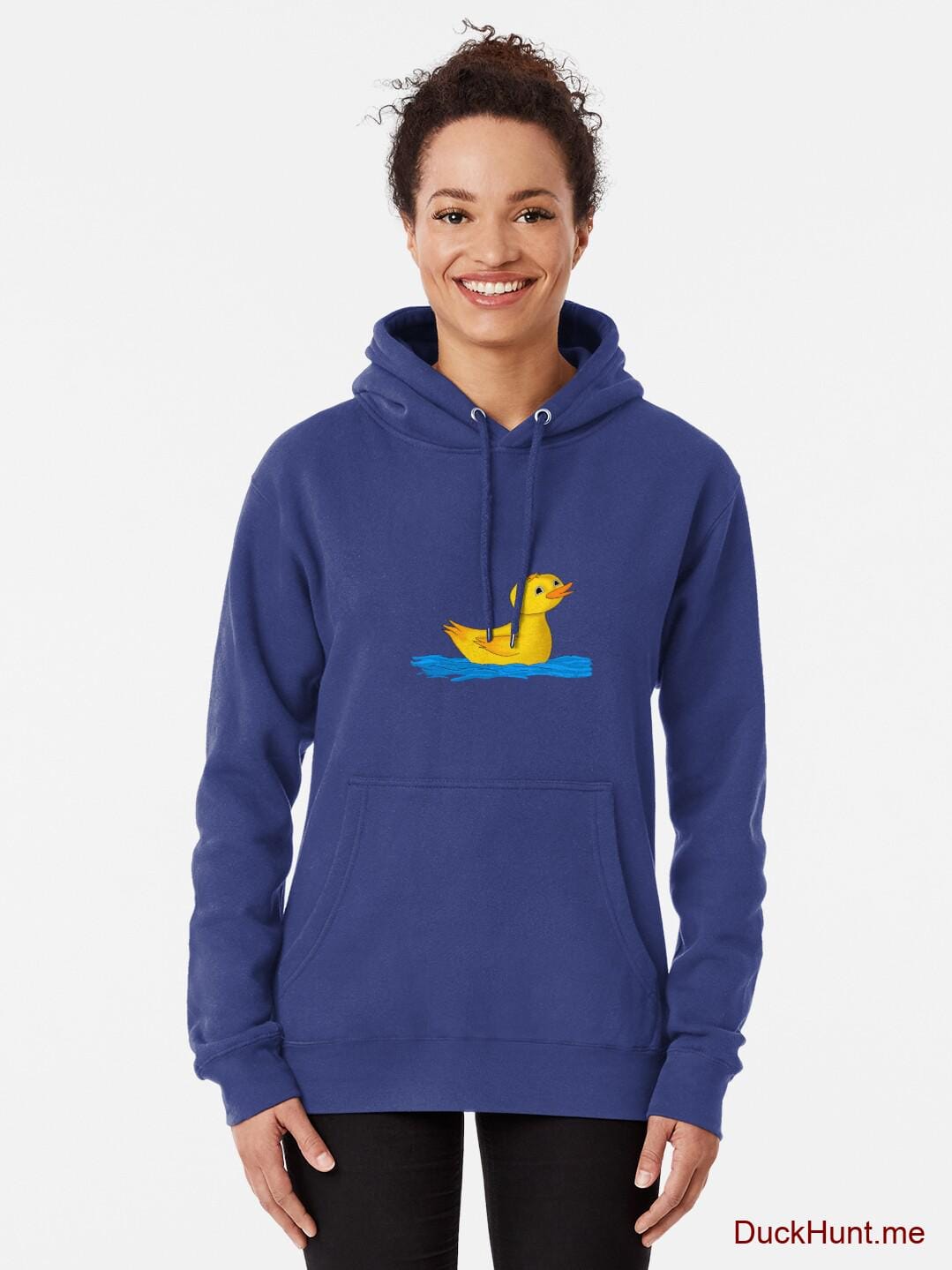 Plastic Duck Blue Pullover Hoodie (Front printed) alternative image 1