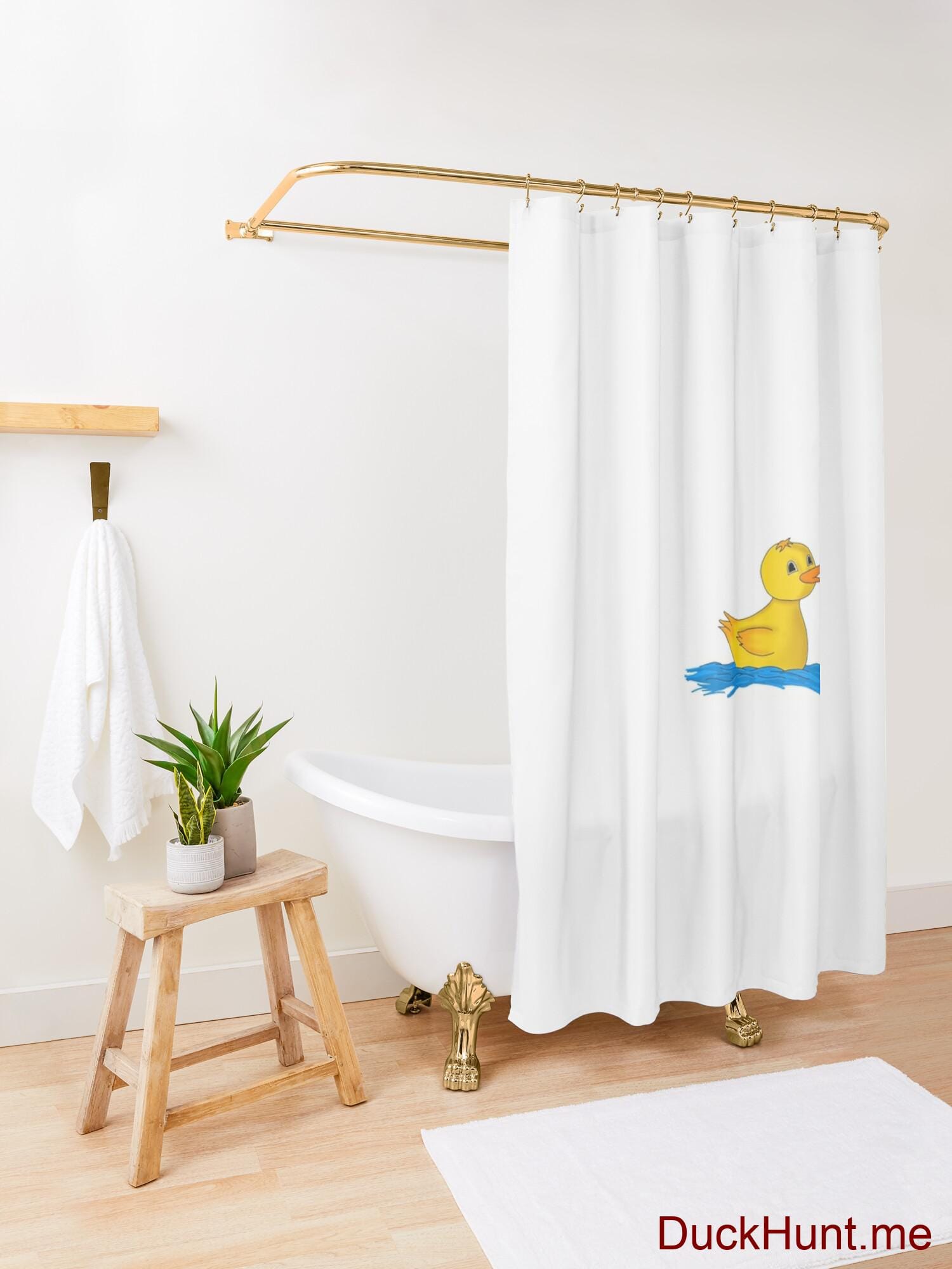 Plastic Duck Shower Curtain alternative image 3