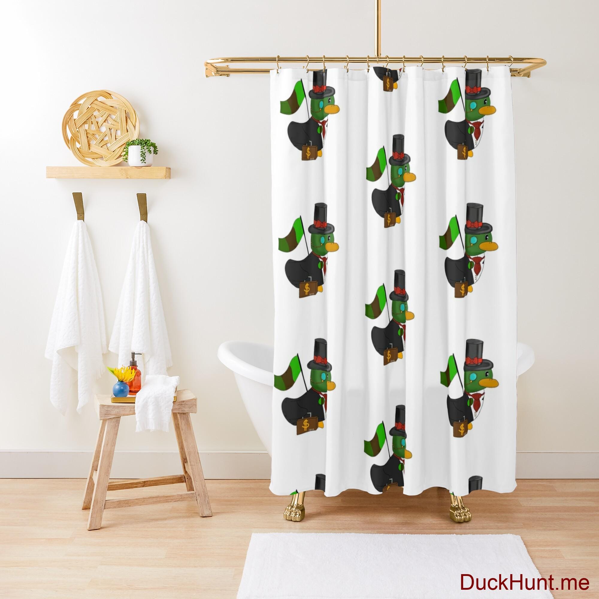 Golden Duck Shower Curtain