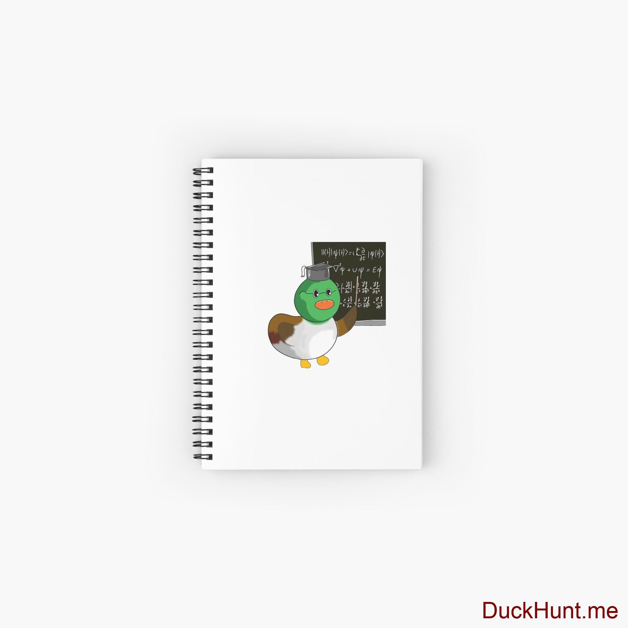 Prof Duck Spiral Notebook
