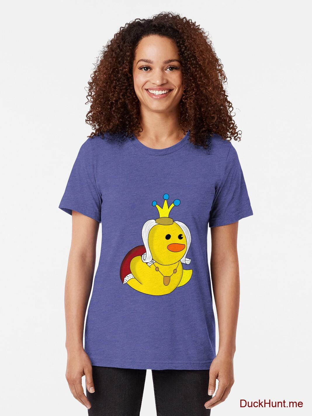 Royal Duck Royal Tri-blend T-Shirt (Front printed) alternative image 1