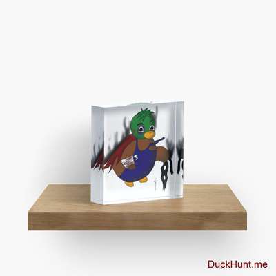 Dead Boss Duck (smoky) Acrylic Block image