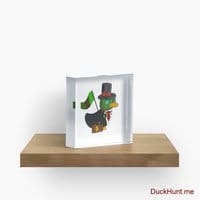 Golden Duck Acrylic Block