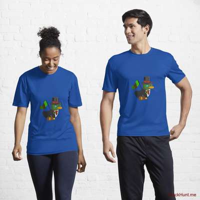 Golden Duck Royal Blue Active T-Shirt (Front printed) image
