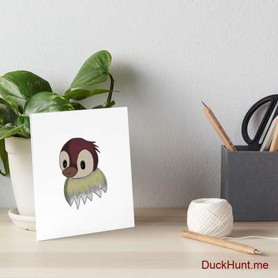 Ghost Duck (fogless) Art Board Print image