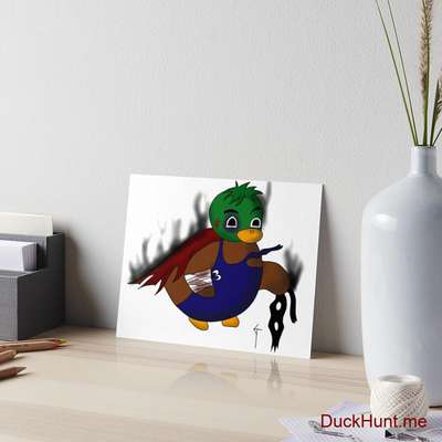 Dead Boss Duck (smoky) Art Board Print image