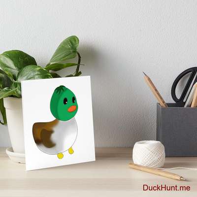 Normal Duck Art Board Print image