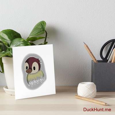 Ghost Duck (foggy) Art Board Print image