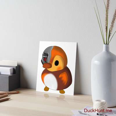 Mechanical Duck Art Board Print image