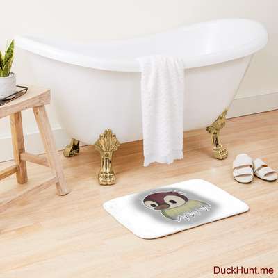 Ghost Duck (foggy) Bath Mat image