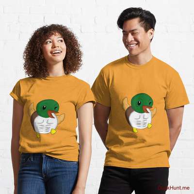 Super duck Gold Classic T-Shirt (Front printed) image