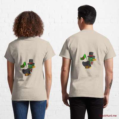 Golden Duck Creme Classic T-Shirt (Back printed) image