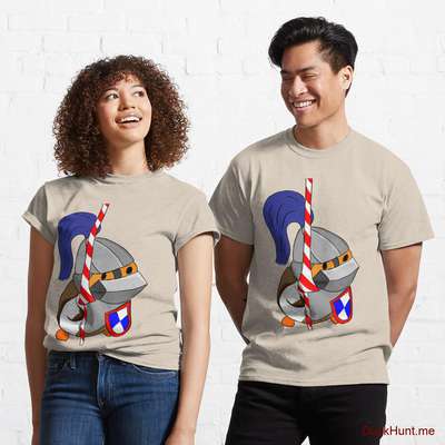 Armored Duck Creme Classic T-Shirt (Front printed) image