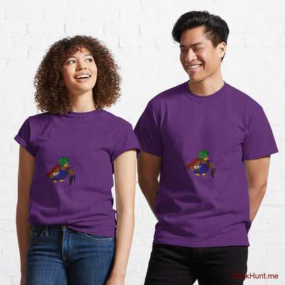 Dead DuckHunt Boss (smokeless) Purple Classic T-Shirt (Front printed) image