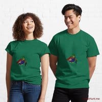 Dead DuckHunt Boss (smokeless) Green Classic T-Shirt (Front printed)