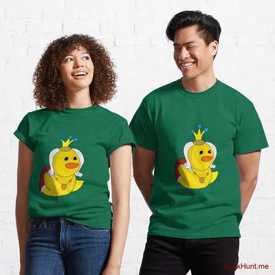Royal Duck Green Classic T-Shirt (Front printed) image