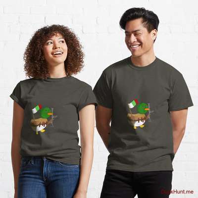 Kamikaze Duck Army Classic T-Shirt (Front printed) image