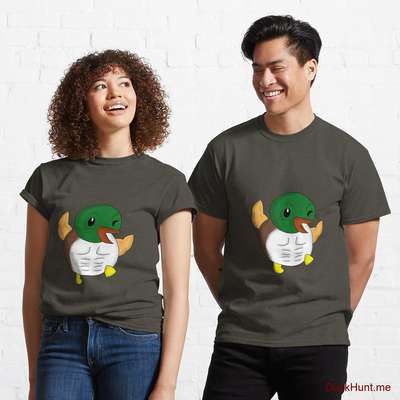 Super duck Army Classic T-Shirt (Front printed) image