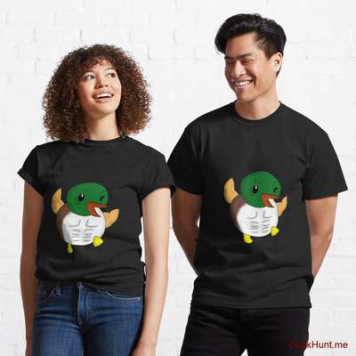 Super duck Black Classic T-Shirt (Front printed) image