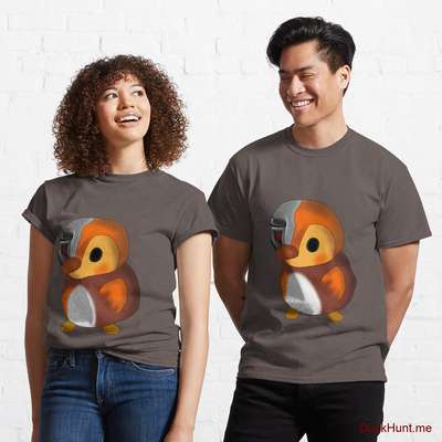 Mechanical Duck Dark Grey Classic T-Shirt (Front printed) image