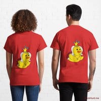 Royal Duck Red Classic T-Shirt (Back printed)