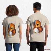 Mechanical Duck Creme Classic T-Shirt (Back printed)