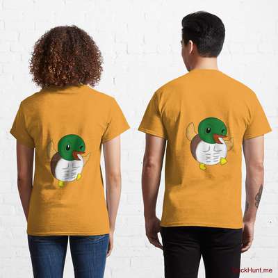 Super duck Gold Classic T-Shirt (Back printed) image